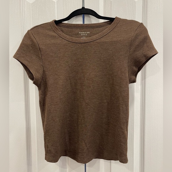 American Eagle Outfitters Tops - American Eagle Outfitters Multicolored Fitted Short Sleeve T-Shirt